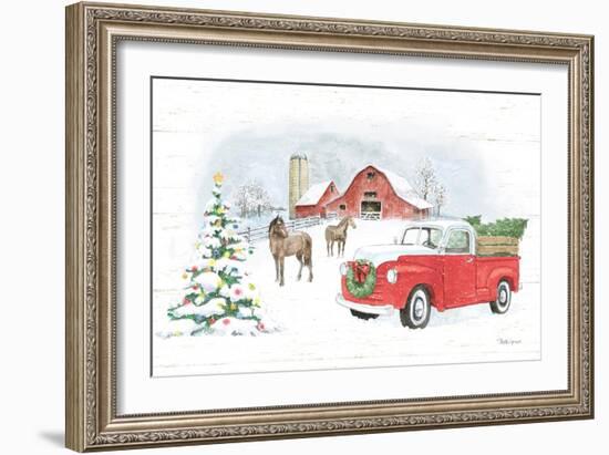 Farmhouse Holidays V no Words-Beth Grove-Framed Art Print