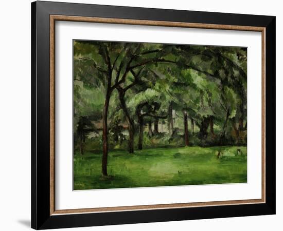 Farmhouse in Normandy, Summer (Hattenville), 1882-Paul Cézanne-Framed Giclee Print