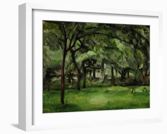 Farmhouse in Normandy, Summer (Hattenville), 1882-Paul Cézanne-Framed Giclee Print