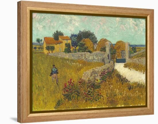 Farmhouse in Provence, 1888-Vincent van Gogh-Framed Premier Image Canvas