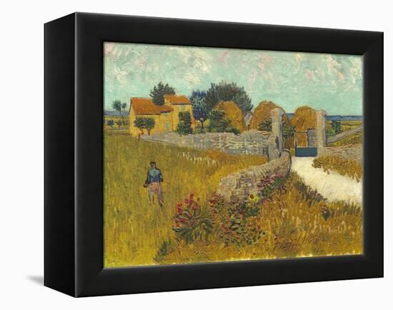 Farmhouse in Provence, 1888-Vincent van Gogh-Framed Premier Image Canvas