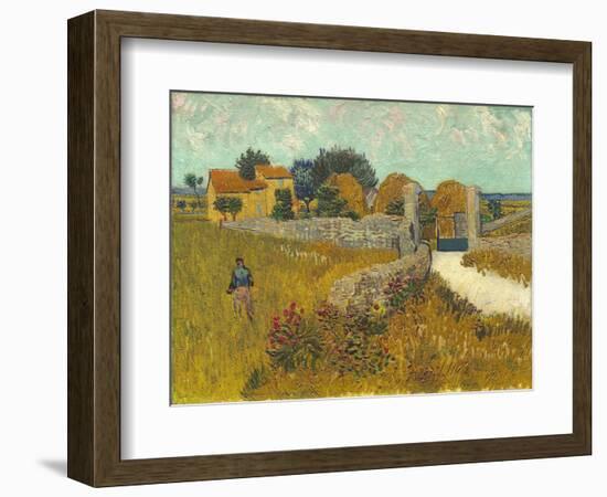 Farmhouse in Provence, 1888-Vincent van Gogh-Framed Giclee Print