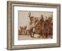 Farmhouse in Sunlight-Rembrandt van Rijn-Framed Giclee Print
