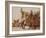 Farmhouse in Sunlight-Rembrandt van Rijn-Framed Giclee Print