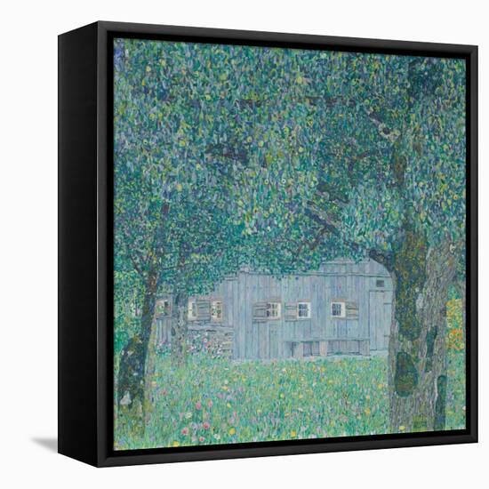 Farmhouse in Upper Austria, 1911 (Oil on Canvas)-Gustav Klimt-Framed Premier Image Canvas