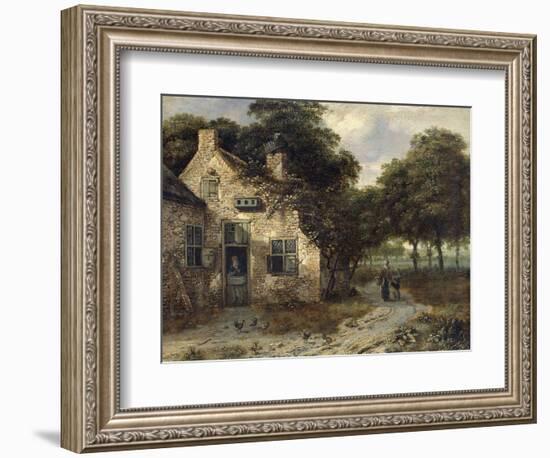 Farmhouse, Jan Wijnants-Jan Wijnants-Framed Art Print