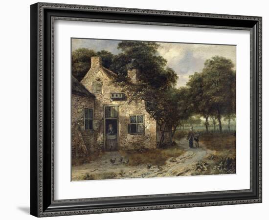 Farmhouse, Jan Wijnants-Jan Wijnants-Framed Art Print