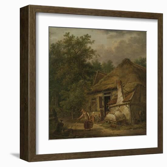 Farmhouse Near Helvoirt-Pieter Pietersz Barbiers-Framed Art Print