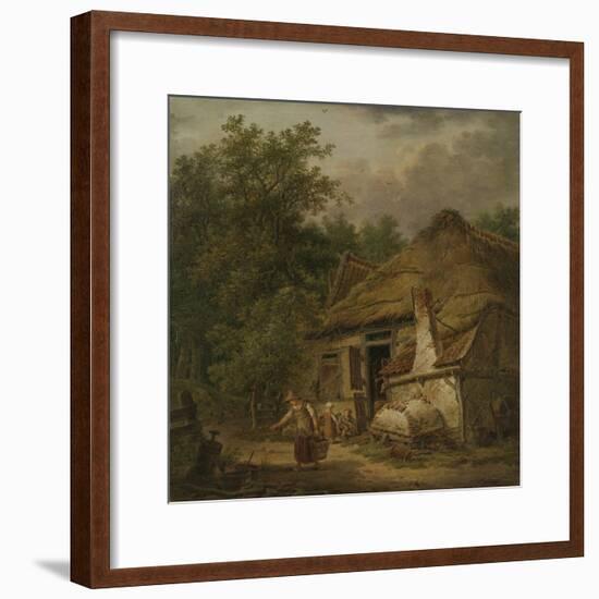 Farmhouse Near Helvoirt-Pieter Pietersz Barbiers-Framed Art Print