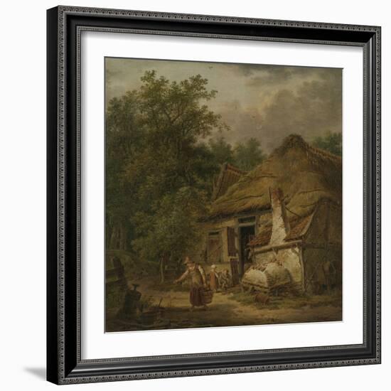 Farmhouse Near Helvoirt-Pieter Pietersz Barbiers-Framed Art Print