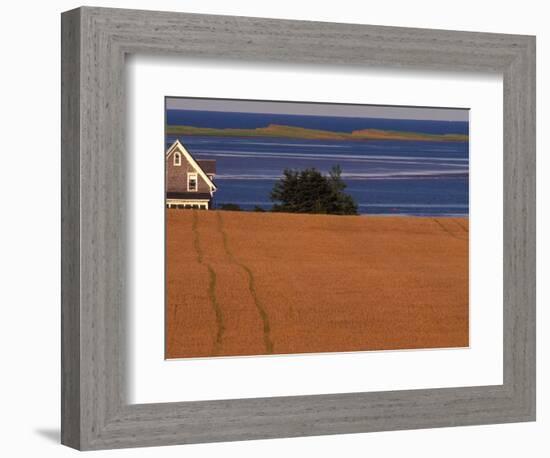 Farmhouse on Prince Edward Island, Canada-Walter Bibikow-Framed Photographic Print
