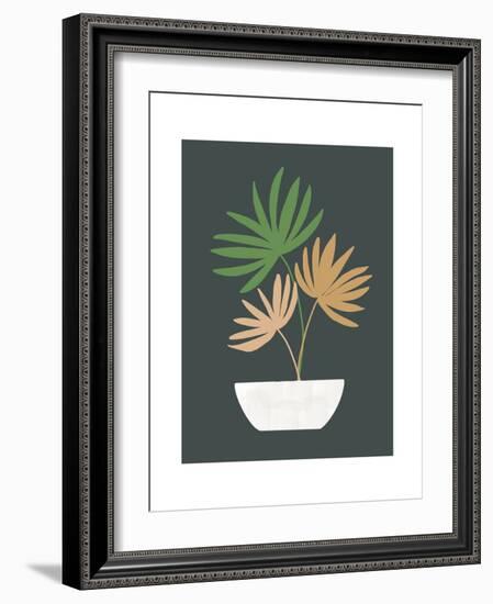 Farmhouse Potted Palm 1-null-Framed Art Print
