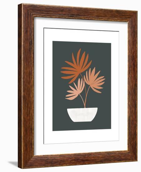 Farmhouse Potted Palm 3-null-Framed Art Print