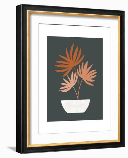 Farmhouse Potted Palm 3-null-Framed Art Print