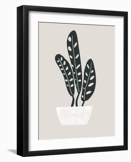 Farmhouse Potted Plant 2-null-Framed Art Print