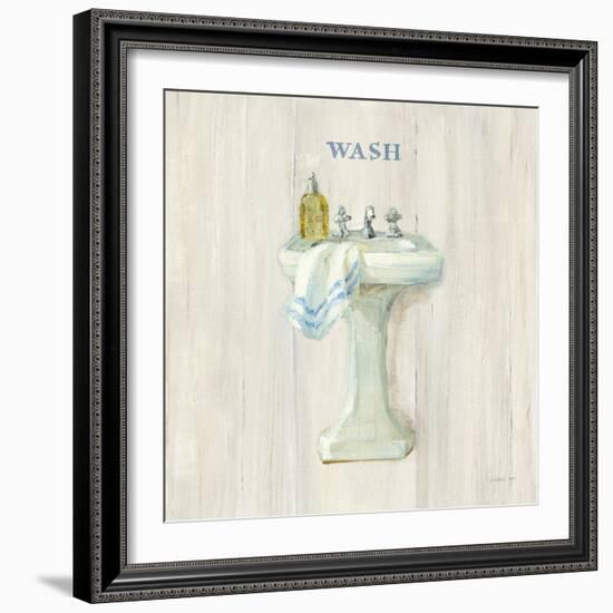 Farmhouse Sink Wash-Danhui Nai-Framed Art Print