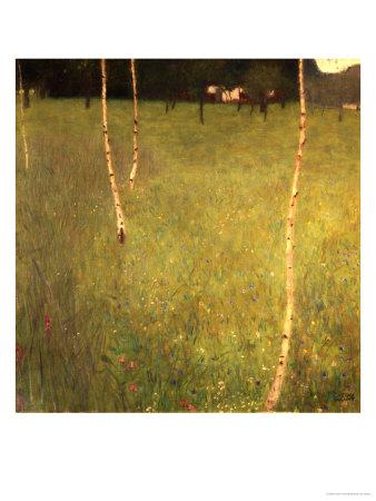 Farmhouse With Birch Trees Bauenhaus Mit Birken Giclee Print By
