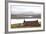 Farmhouse with Red Iron Roof Overlooking Lochs and Mountains Off the A858 South of Carloway-Lee Frost-Framed Photographic Print