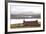 Farmhouse with Red Iron Roof Overlooking Lochs and Mountains Off the A858 South of Carloway-Lee Frost-Framed Photographic Print