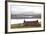 Farmhouse with Red Iron Roof Overlooking Lochs and Mountains Off the A858 South of Carloway-Lee Frost-Framed Photographic Print