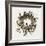 Farmhouse Wreath II-null-Framed Art Print