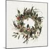 Farmhouse Wreath II-Emma Scarvey-Mounted Art Print