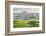 Farmington, Washington State, USA. Wheat farms in front of Steptoe Butte in the Palouse hills.-Emily Wilson-Framed Photographic Print