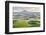 Farmington, Washington State, USA. Wheat farms in front of Steptoe Butte in the Palouse hills.-Emily Wilson-Framed Photographic Print