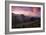 Farmland in Chapada Diamantina National Park with Mist from Cachaca Smoke at Sunset-Alex Saberi-Framed Photographic Print