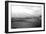 Farmland Paro Valley Bhutan (B/W Photo)-null-Framed Giclee Print