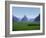 Farmland with the Famous Limestone Mountains of Guilin, Guangxi Province, China-Charles Sleicher-Framed Photographic Print