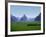 Farmland with the Famous Limestone Mountains of Guilin, Guangxi Province, China-Charles Sleicher-Framed Photographic Print