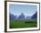 Farmland with the Famous Limestone Mountains of Guilin, Guangxi Province, China-Charles Sleicher-Framed Photographic Print