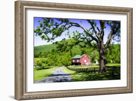 Farms and Fields II-Alan Hausenflock-Framed Photographic Print