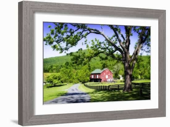 Farms and Fields II-Alan Hausenflock-Framed Photographic Print