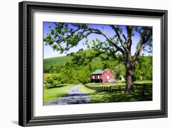 Farms and Fields II-Alan Hausenflock-Framed Photographic Print