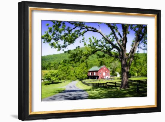 Farms and Fields II-Alan Hausenflock-Framed Photographic Print