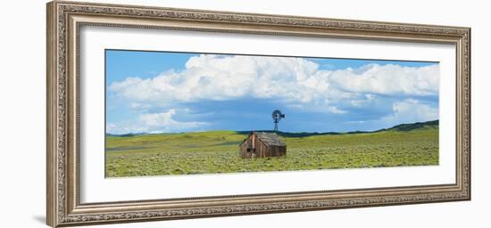 Farmscape Panorama I-James McLoughlin-Framed Photographic Print