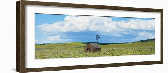 Farmscape Panorama I-James McLoughlin-Framed Photographic Print