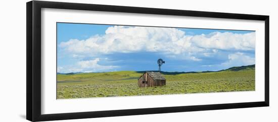 Farmscape Panorama I-James McLoughlin-Framed Photographic Print