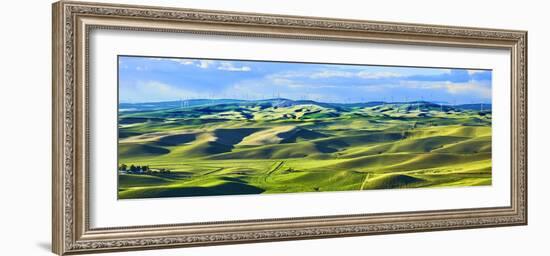 Farmscape Panorama III-James McLoughlin-Framed Photographic Print