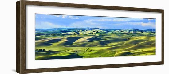 Farmscape Panorama III-James McLoughlin-Framed Photographic Print