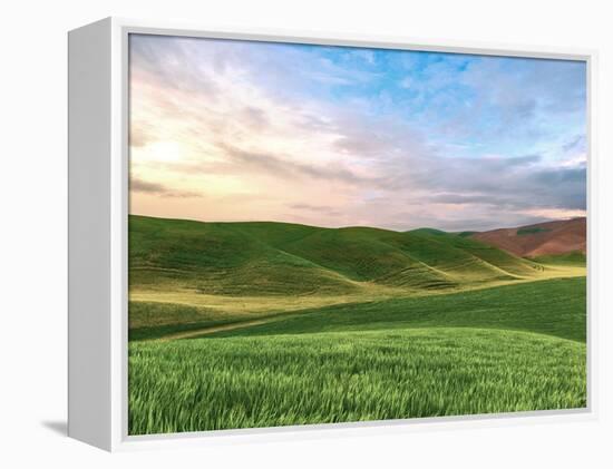 Farmscape Photo V-James McLoughlin-Framed Premier Image Canvas