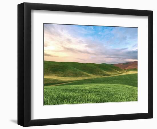 Farmscape Photo V-James McLoughlin-Framed Photographic Print