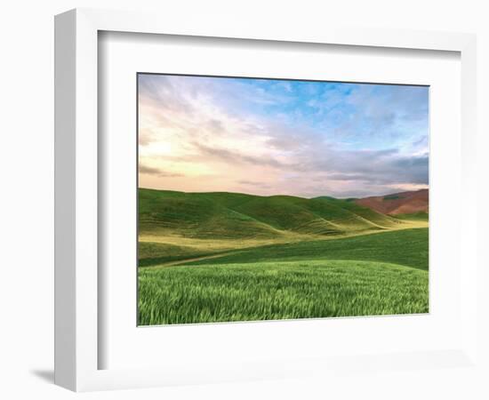 Farmscape Photo V-James McLoughlin-Framed Photographic Print