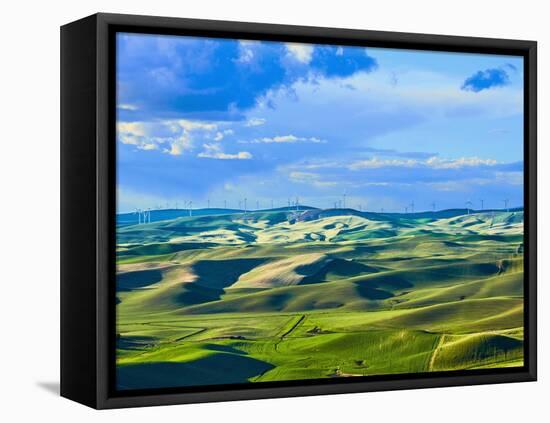 Farmscape Photo VI-James McLoughlin-Framed Premier Image Canvas