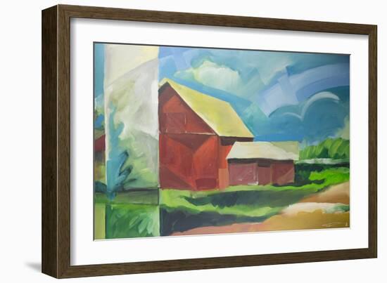 Farmscape-Tim Nyberg-Framed Giclee Print