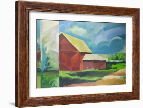 Farmscape-Tim Nyberg-Framed Giclee Print