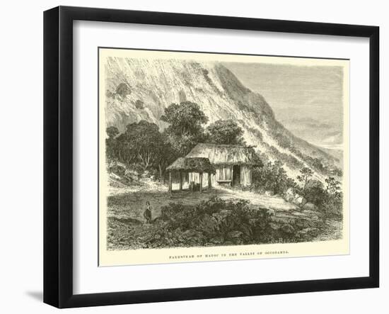 Farmstead of Mayoc in the Valley of Occobamba-Édouard Riou-Framed Giclee Print