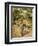 Farmwoman Digging-Camille Pissarro-Framed Giclee Print